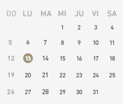 Calendario de vencimientos Calendario de vencimientos